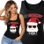 TANK TOP DAMSKI ŚWIATECZNY  NIE GRZECZNY